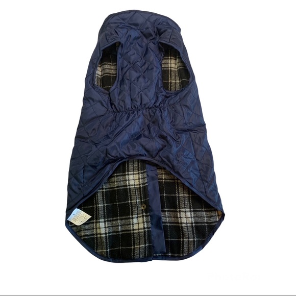 HP Pet Barn Coat | Insulated Puffer Jacket | Quilted | New | L | Navy Blue | Dog - Picture 14 of 17